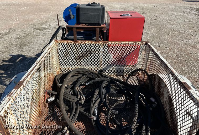 image for item OI9290 Shop built utility trailer