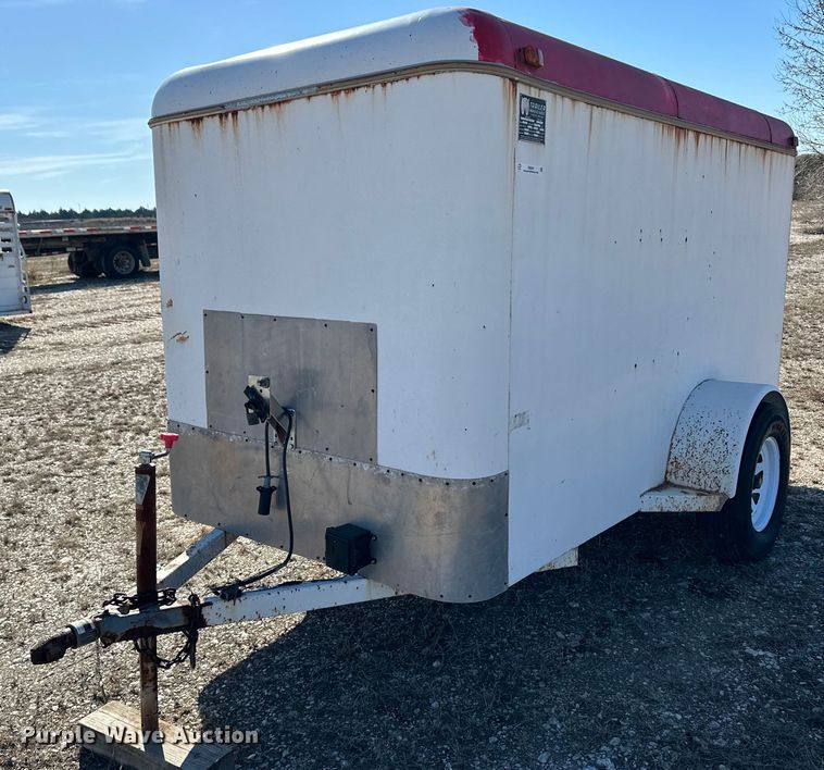 image for item OI9291 1997 W-W enclosed cargo trailer