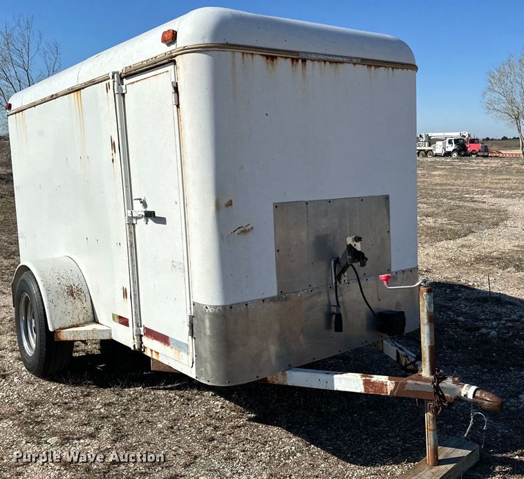 image for item OI9291 1997 W-W enclosed cargo trailer
