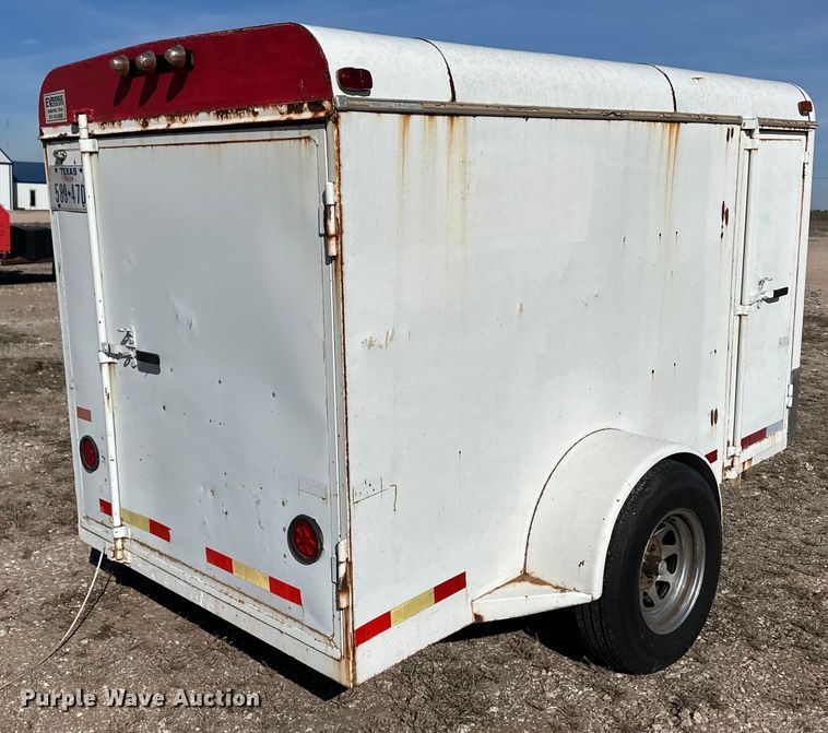 image for item OI9291 1997 W-W enclosed cargo trailer