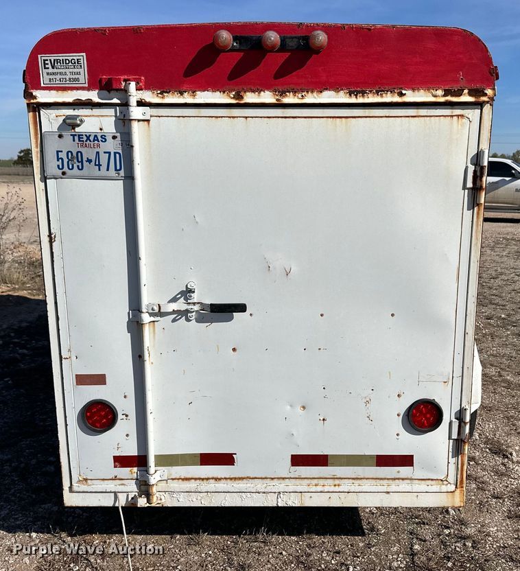 image for item OI9291 1997 W-W enclosed cargo trailer