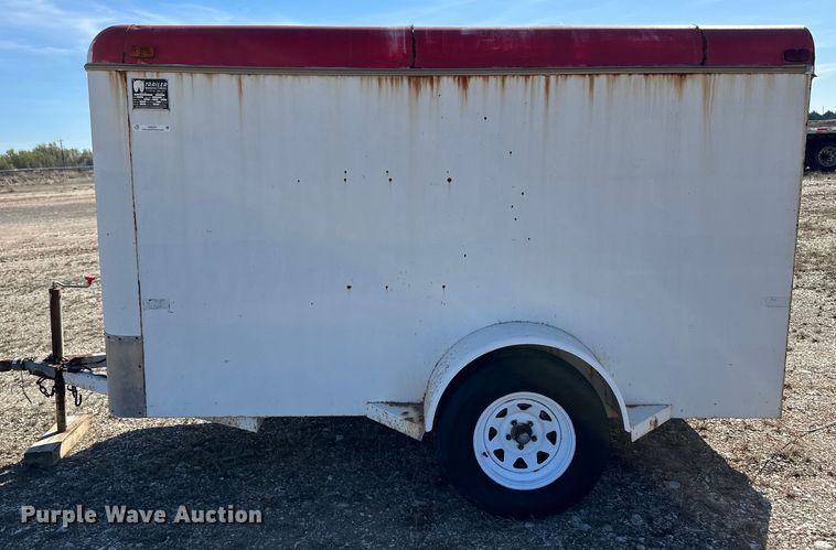 image for item OI9291 1997 W-W enclosed cargo trailer