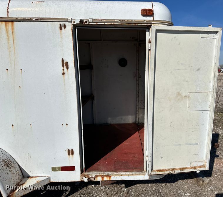 image for item OI9291 1997 W-W enclosed cargo trailer