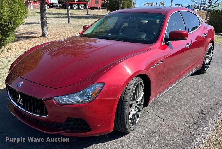 image for item OI9293 2015 Maserati Ghibli 