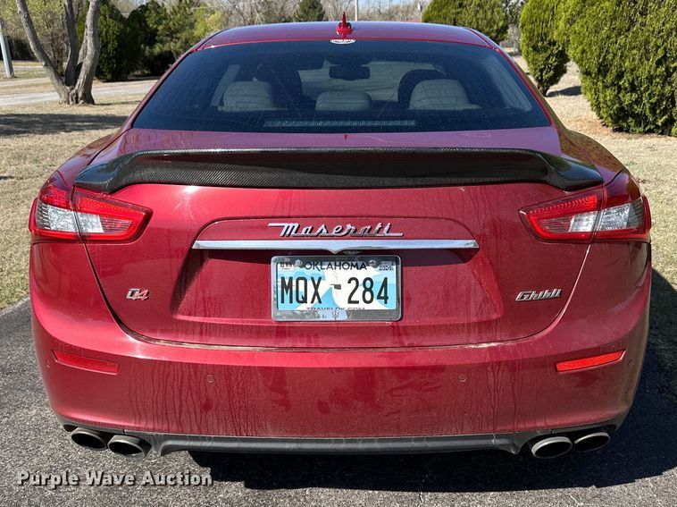 image for item OI9293 2015 Maserati Ghibli 