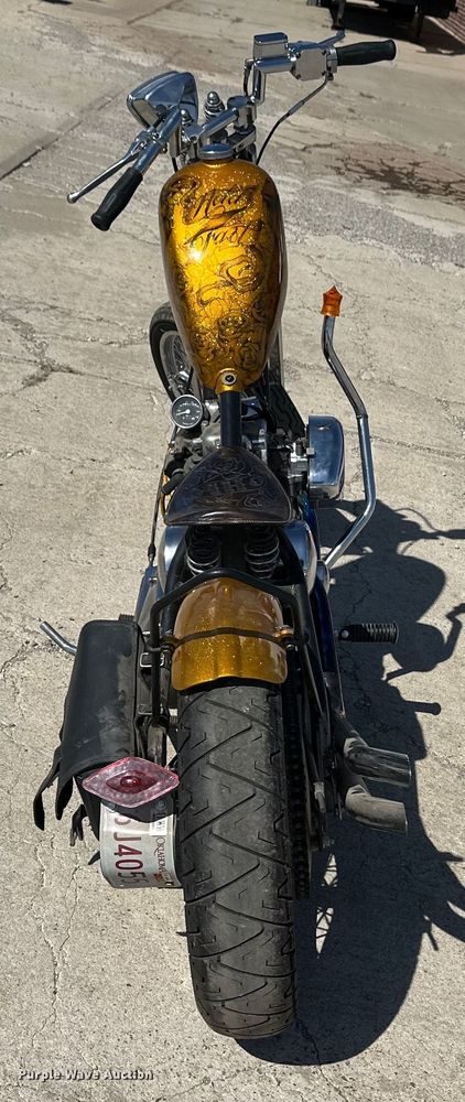 image for item OI9297 1972 Harley Davidson motorcycle