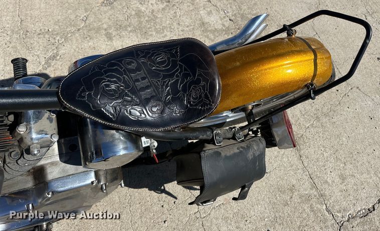 image for item OI9297 1972 Harley Davidson motorcycle