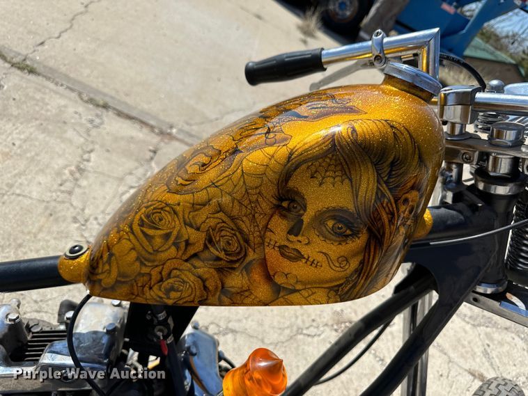 image for item OI9297 1972 Harley Davidson motorcycle