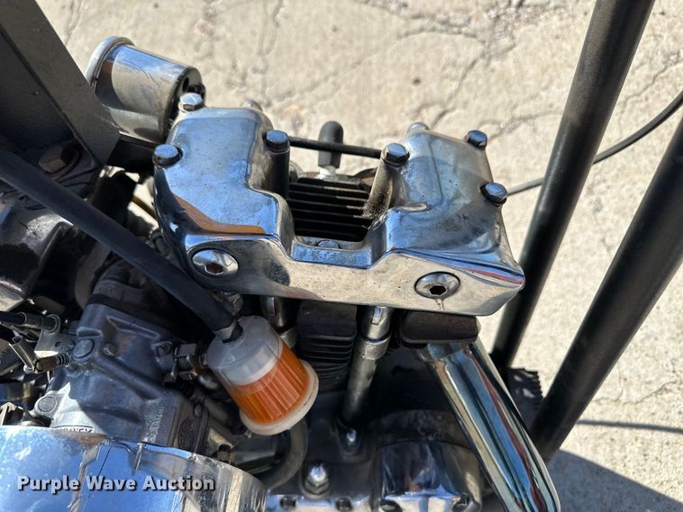 image for item OI9297 1972 Harley Davidson motorcycle