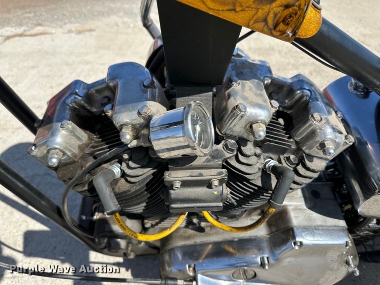 image for item OI9297 1972 Harley Davidson motorcycle