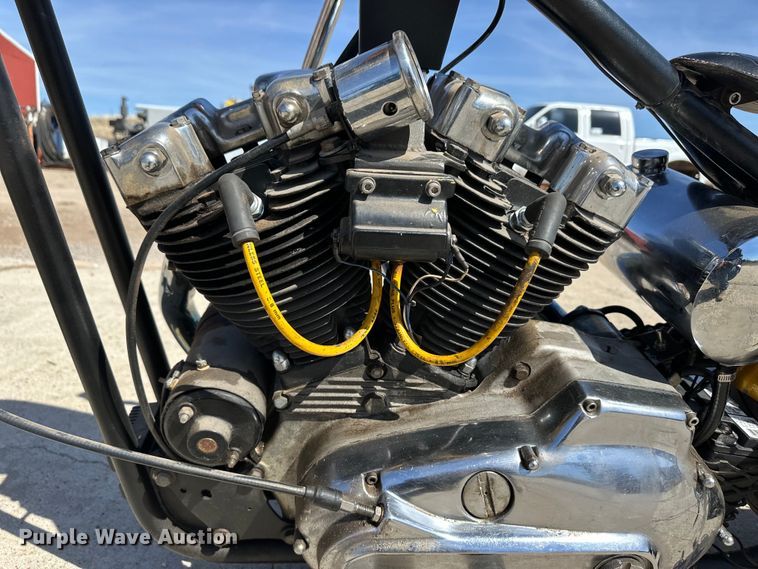 image for item OI9297 1972 Harley Davidson motorcycle