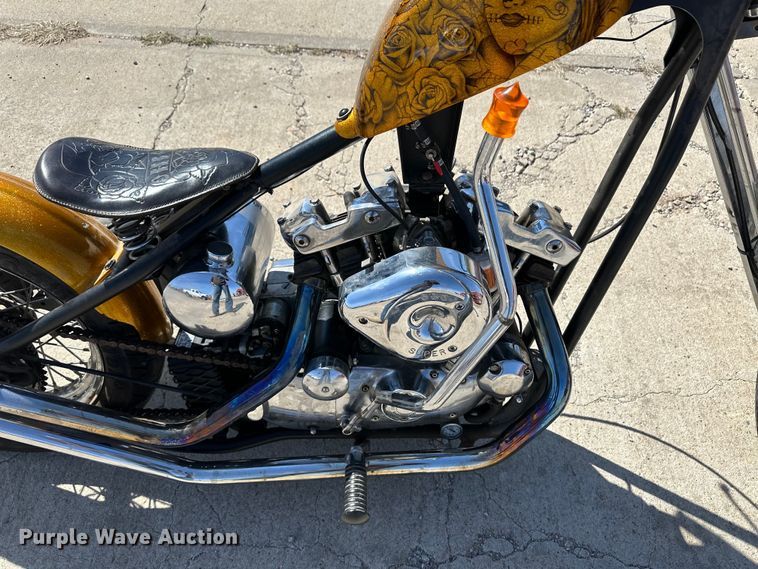 image for item OI9297 1972 Harley Davidson motorcycle