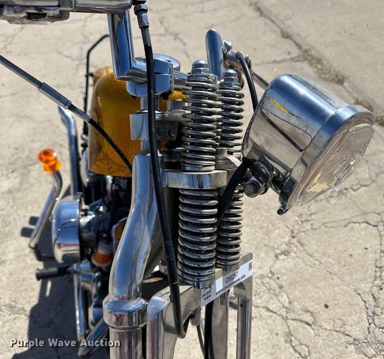 image for item OI9297 1972 Harley Davidson motorcycle