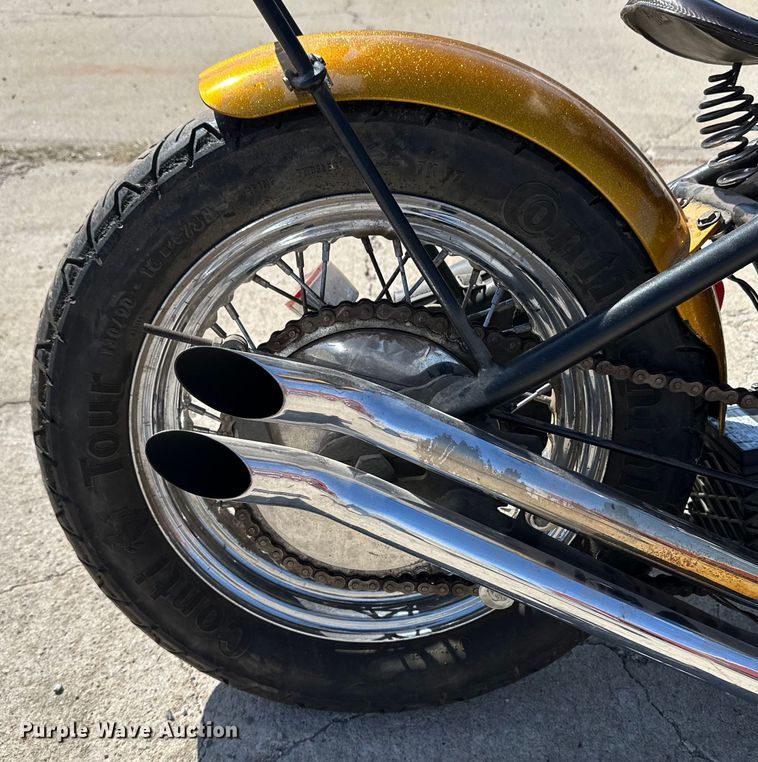 image for item OI9297 1972 Harley Davidson motorcycle