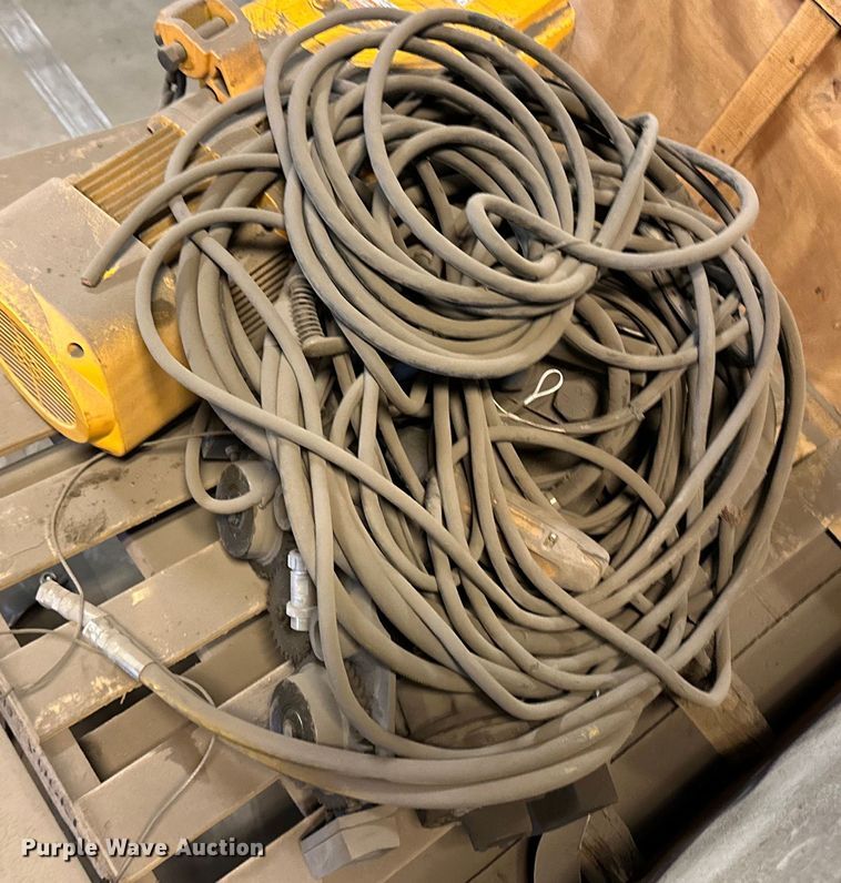 image for item OI9331 Harrington three ton pneumatic hoist