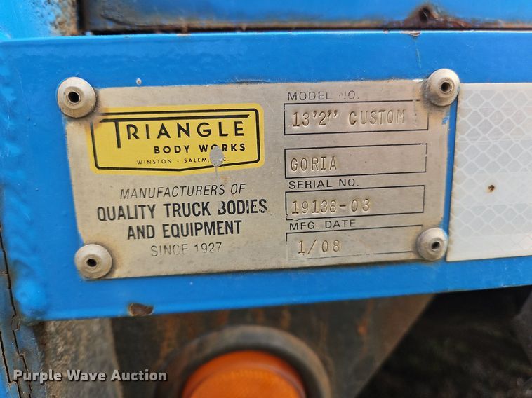 image for item OK9828 2008 Chevrolet  C4500 flatbed truck