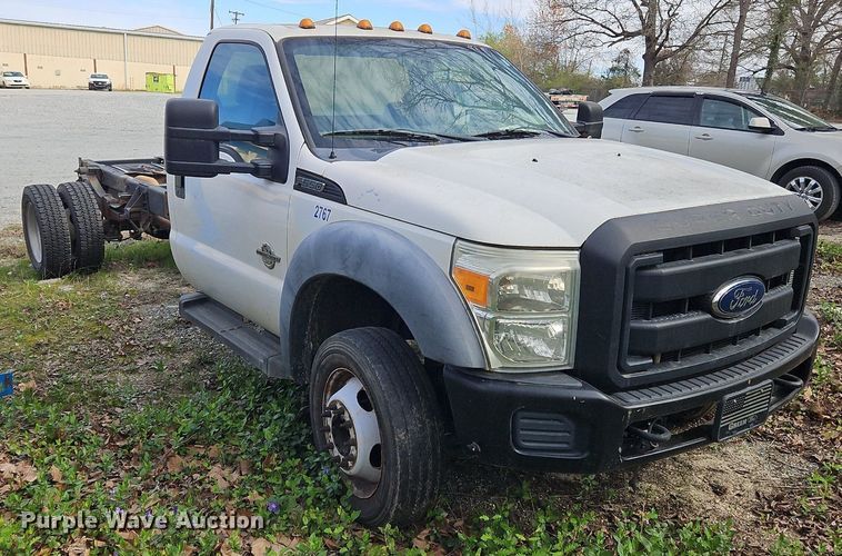 image for item OK9830 2011 Ford F550 Super Duty XL truck cab and chassis