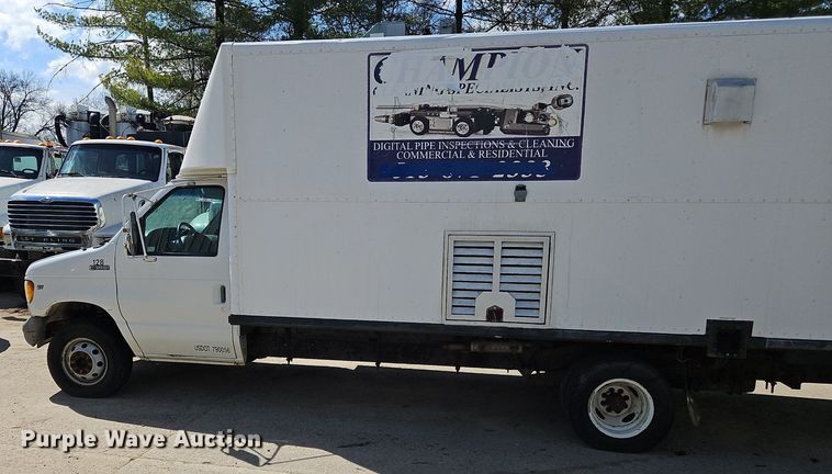 image for item OK9833 1998 Ford  E450 Super Duty sewer inspection truck