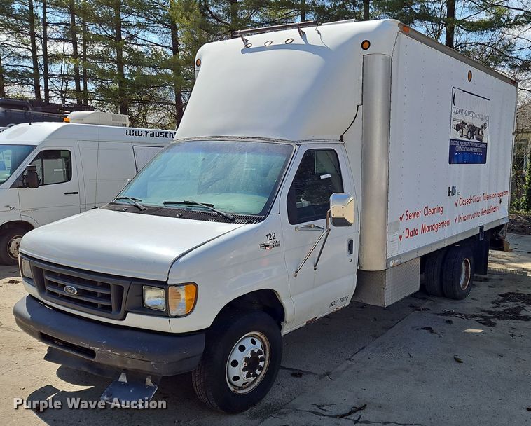 image for item OK9837 2003 Ford E450 Super Duty sewer inspection truck