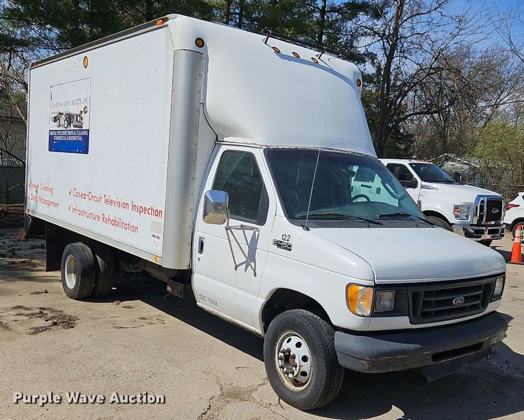 image for item OK9837 2003 Ford E450 Super Duty sewer inspection truck