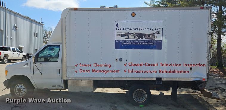 image for item OK9837 2003 Ford E450 Super Duty sewer inspection truck