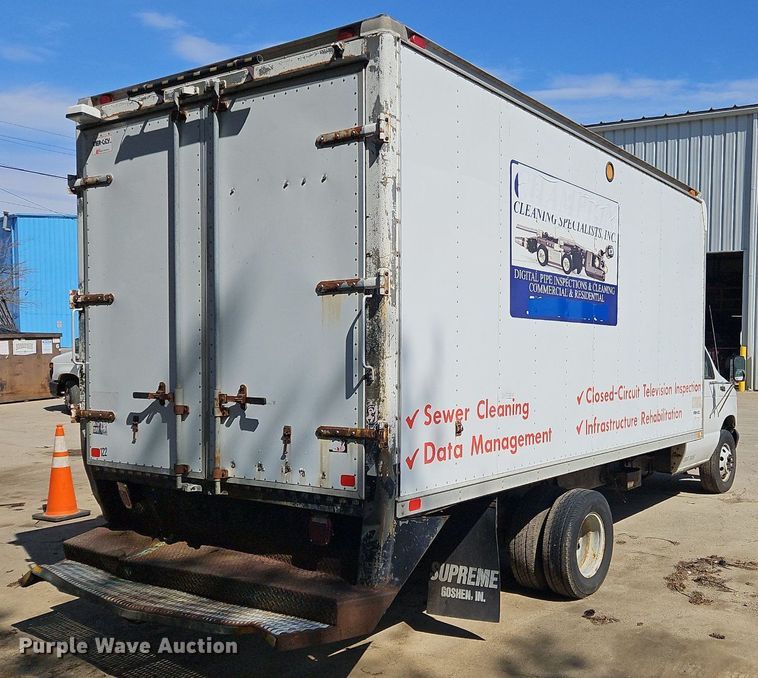 image for item OK9837 2003 Ford E450 Super Duty sewer inspection truck