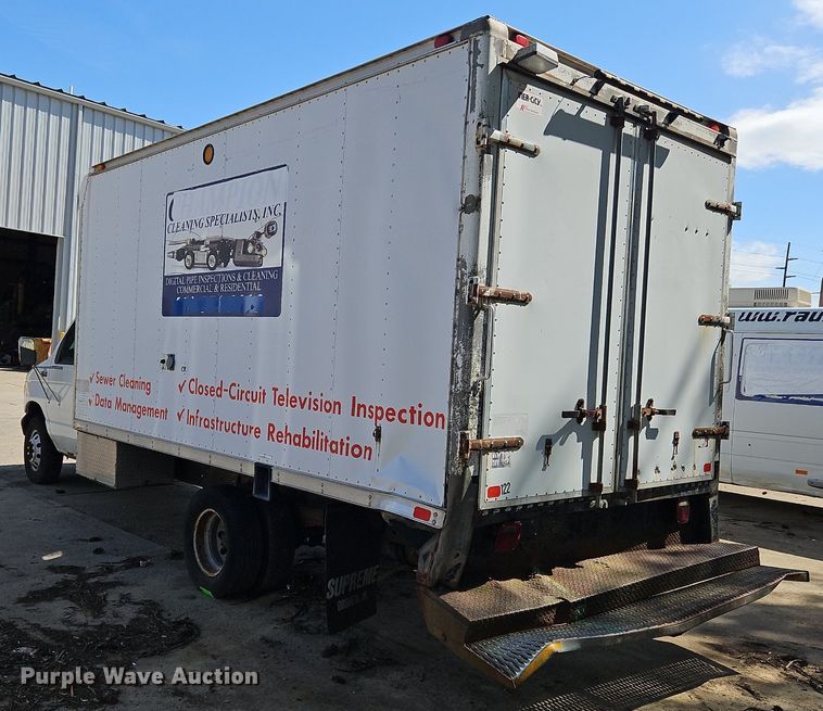 image for item OK9837 2003 Ford E450 Super Duty sewer inspection truck