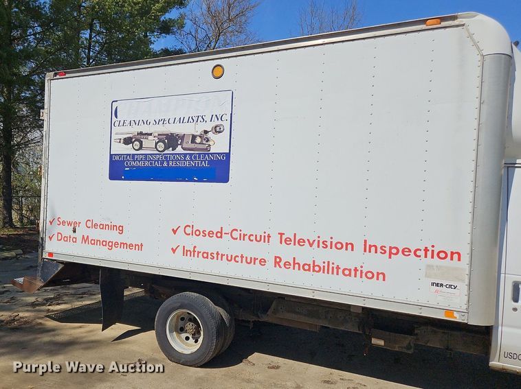 image for item OK9837 2003 Ford E450 Super Duty sewer inspection truck