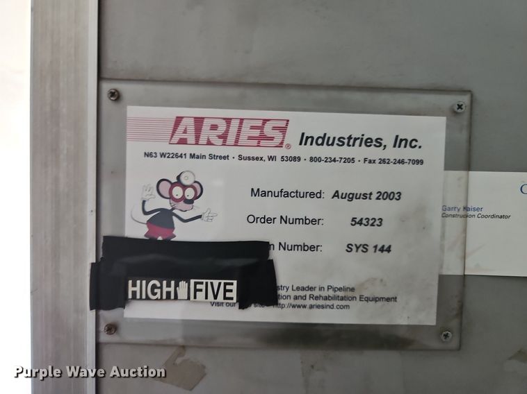 image for item OK9837 2003 Ford E450 Super Duty sewer inspection truck