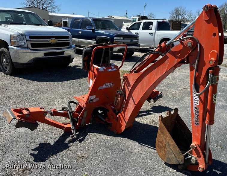 image for item OM9299 Kioti  KB2485 backhoe attachment 