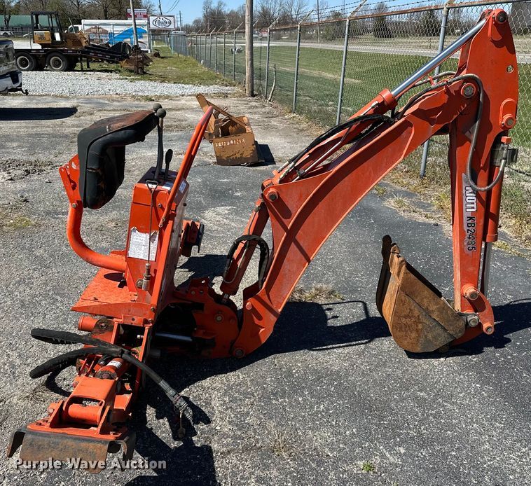 image for item OM9299 Kioti  KB2485 backhoe attachment 