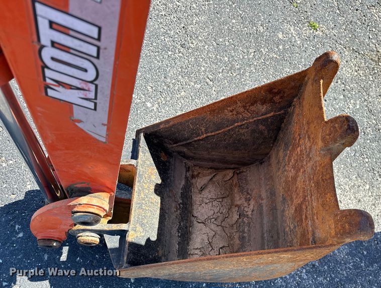 image for item OM9299 Kioti  KB2485 backhoe attachment 