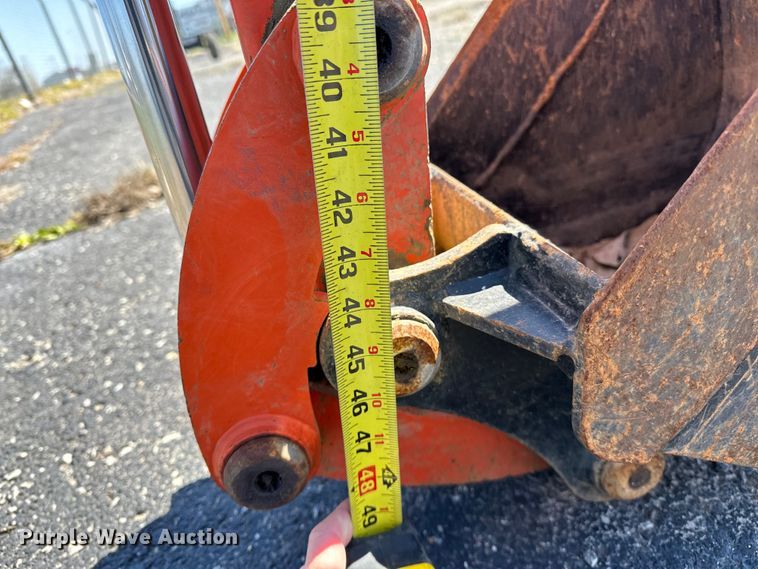 image for item OM9299 Kioti  KB2485 backhoe attachment 