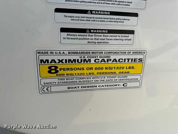 image for item OM9324 2003 SeaDoo Utopia 205 boat