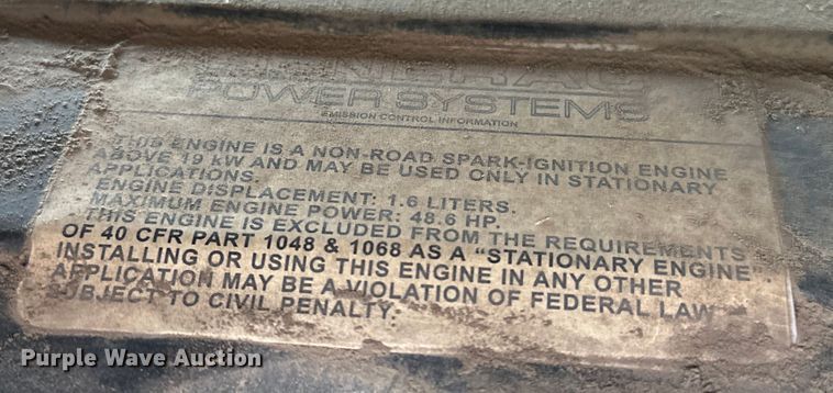 image for item OM9346 2008 Generac  QT02516ANSN generator