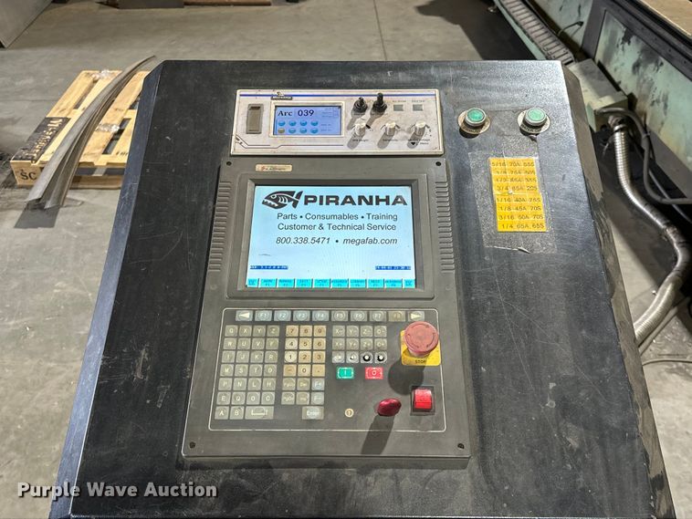 image for item OM9363 2017 Megafab  Piranha C510 plasma cutting system