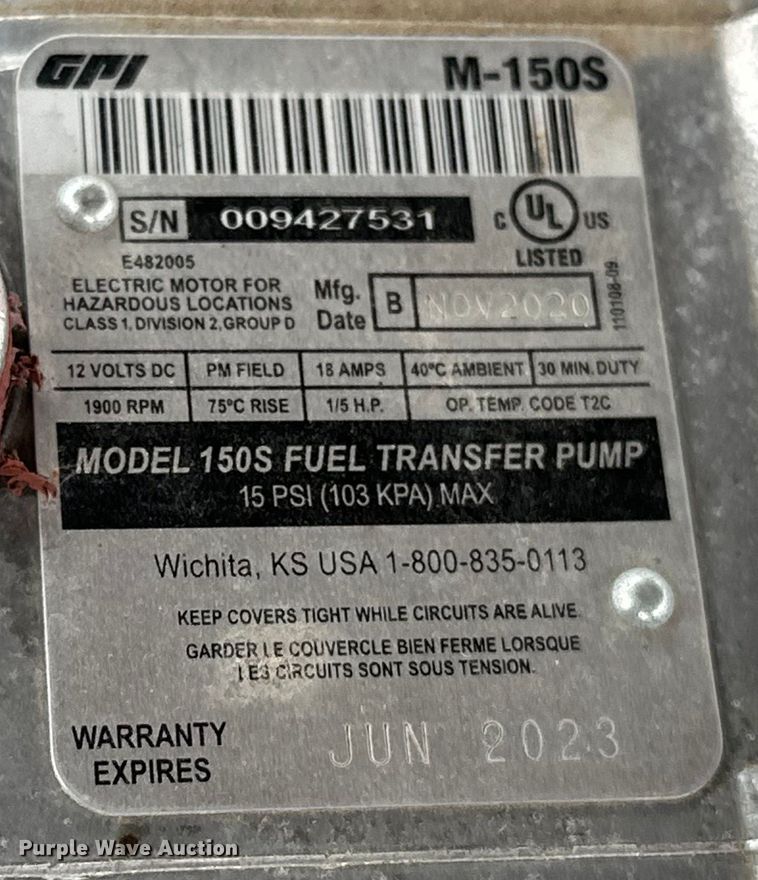 image for item OM9994 Diesel fuel tank