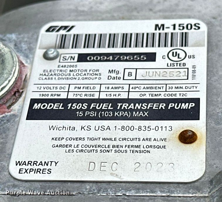 image for item OM9999 Diesel fuel tank
