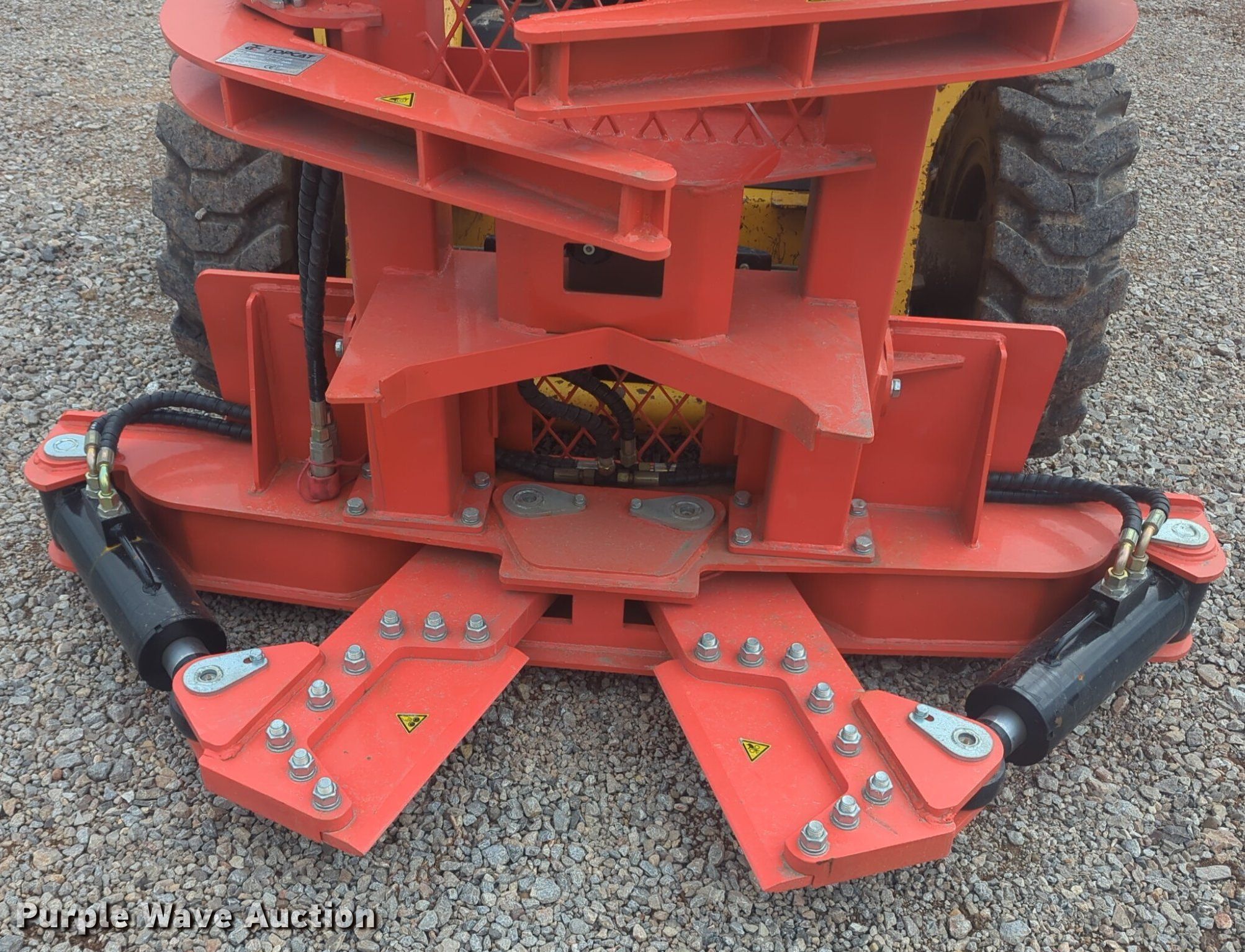 2023 Topcat ECSSRB skid steer tree shear in Norman, OK Item NG9390