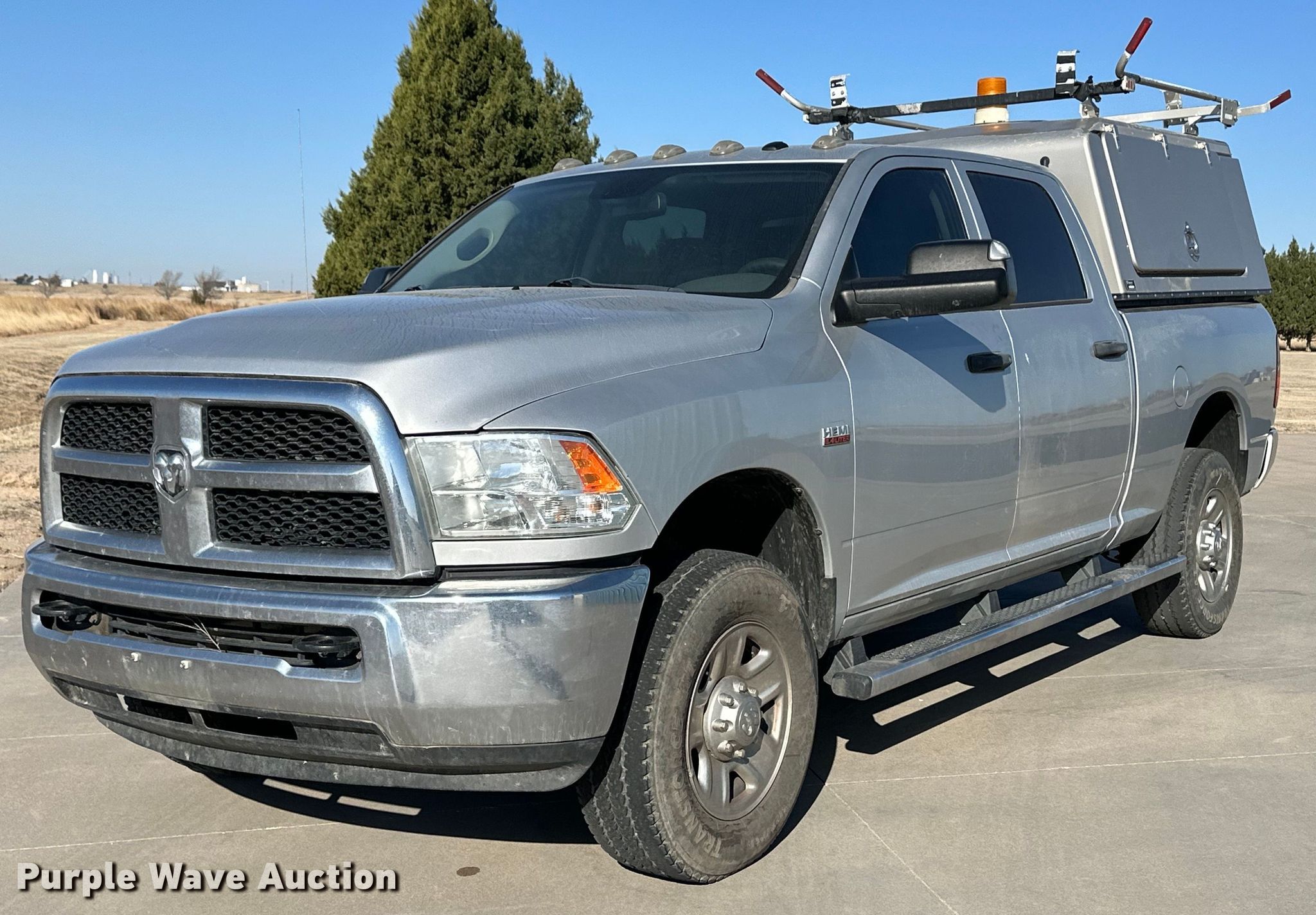 2015 Dodge Ram 2500 Crew Cab pickup truck in Ulysses, KS Item OA9749 for sale Purple Wave