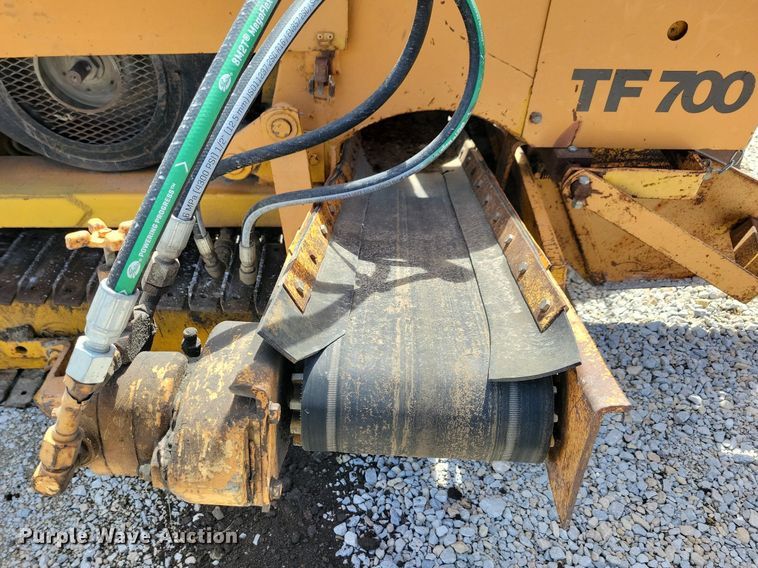 image for item DG0584 1976 Case TF700 trencher