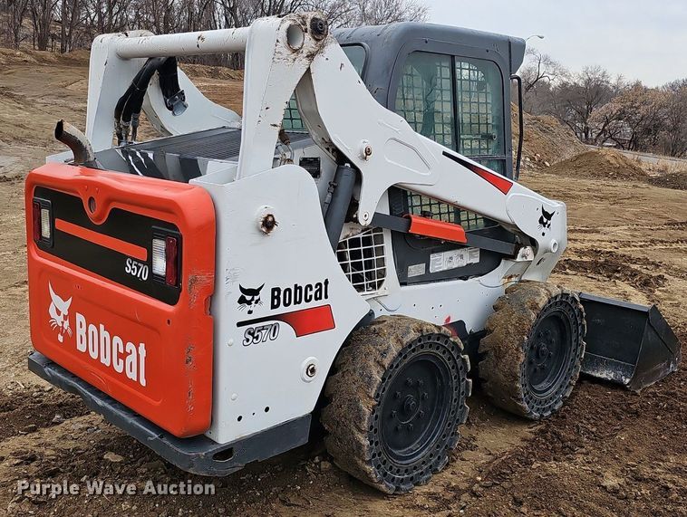 image for item DK0540 2015 Bobcat S570 skid steer loader