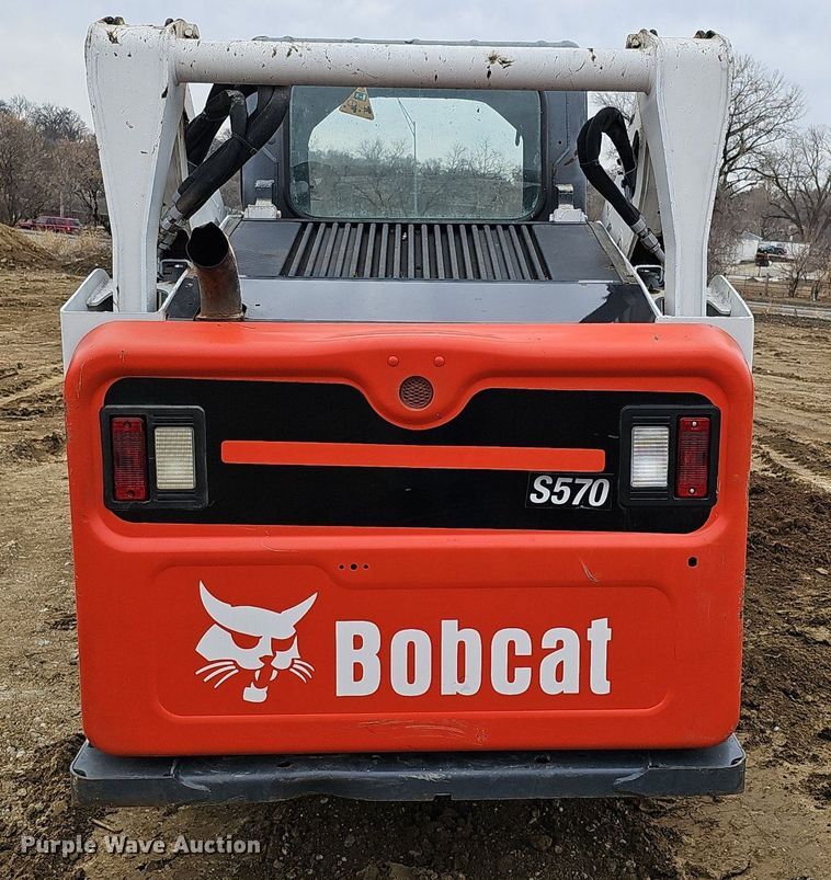 image for item DK0540 2015 Bobcat S570 skid steer loader