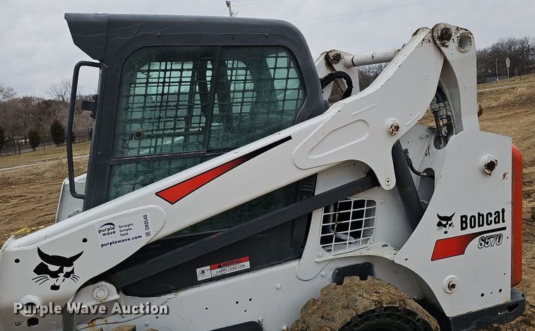 image for item DK0540 2015 Bobcat S570 skid steer loader