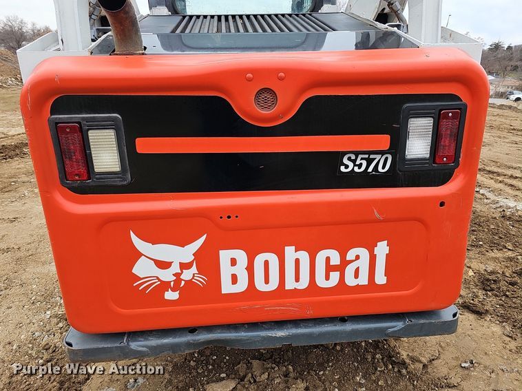 image for item DK0540 2015 Bobcat S570 skid steer loader