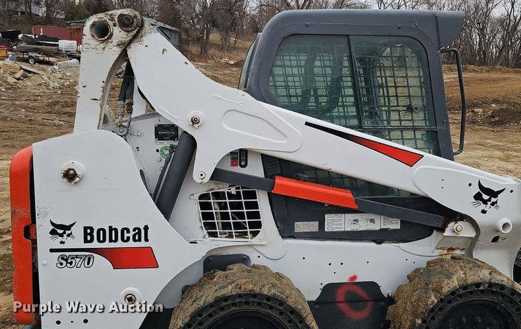 image for item DK0540 2015 Bobcat S570 skid steer loader