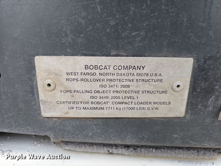 image for item DK0540 2015 Bobcat S570 skid steer loader