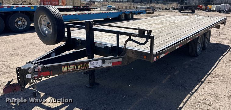 image for item DM2708 2014 Maxey equipment trailer