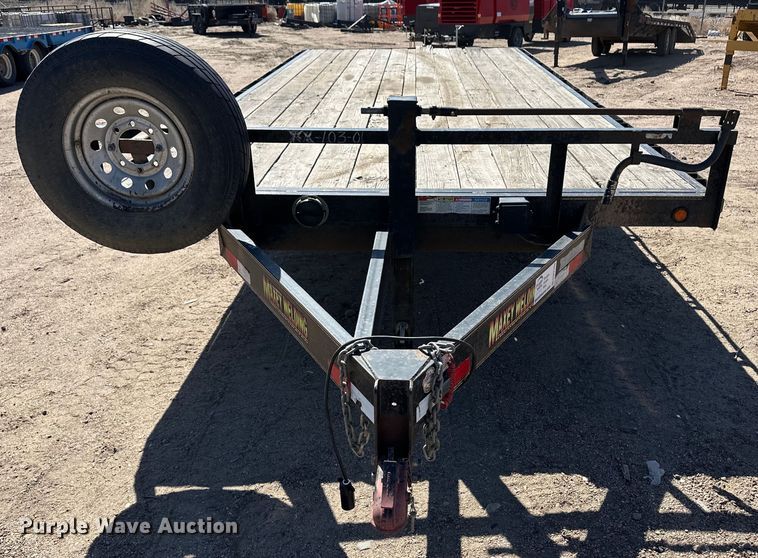 image for item DM2708 2014 Maxey equipment trailer
