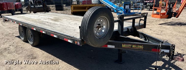 image for item DM2708 2014 Maxey equipment trailer